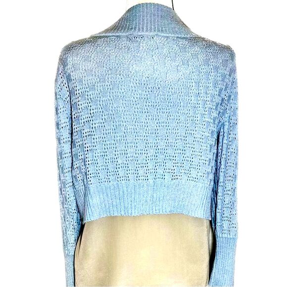 St. John Sport Crochet Lace Cardigan Sz XL - Picture 3 of 8